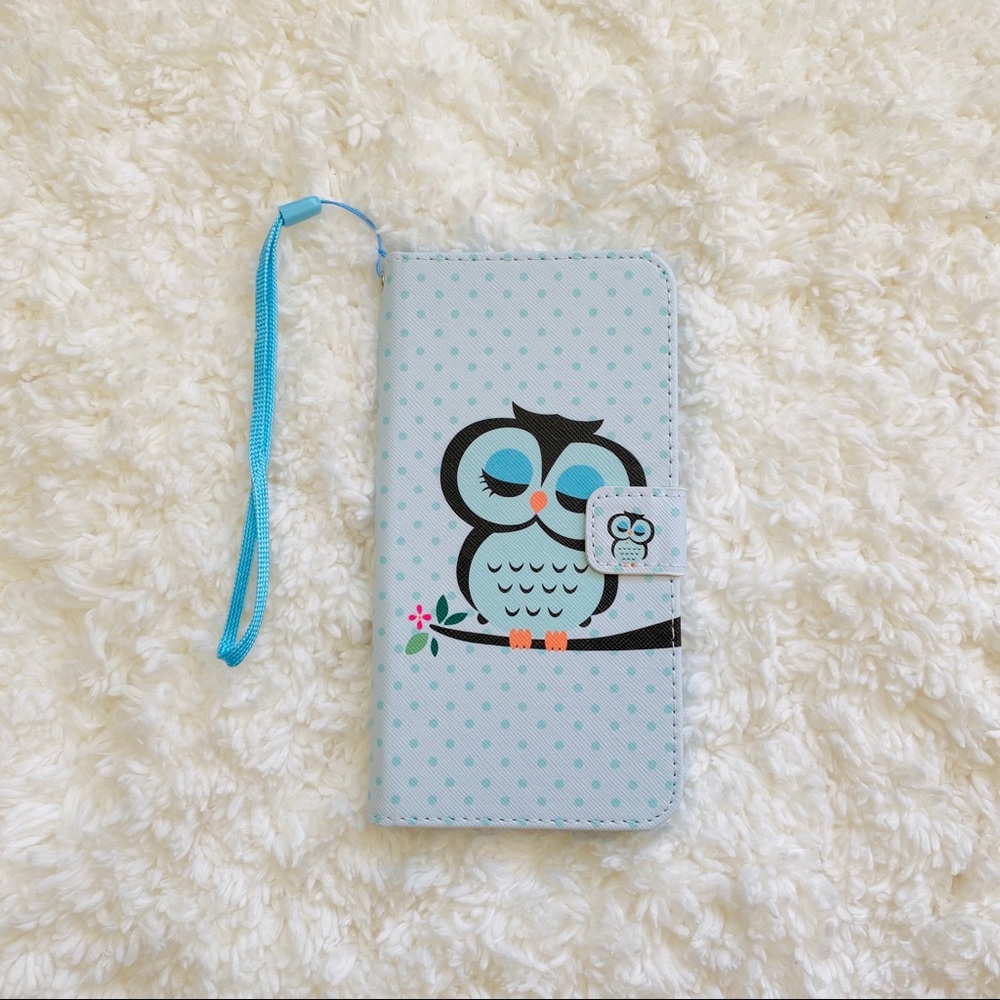 iPhone 7 plus iphone 8 plus wallet case | owl case